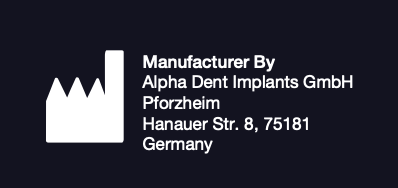 Alpha Dent Implants GmbH, manufacturing partner